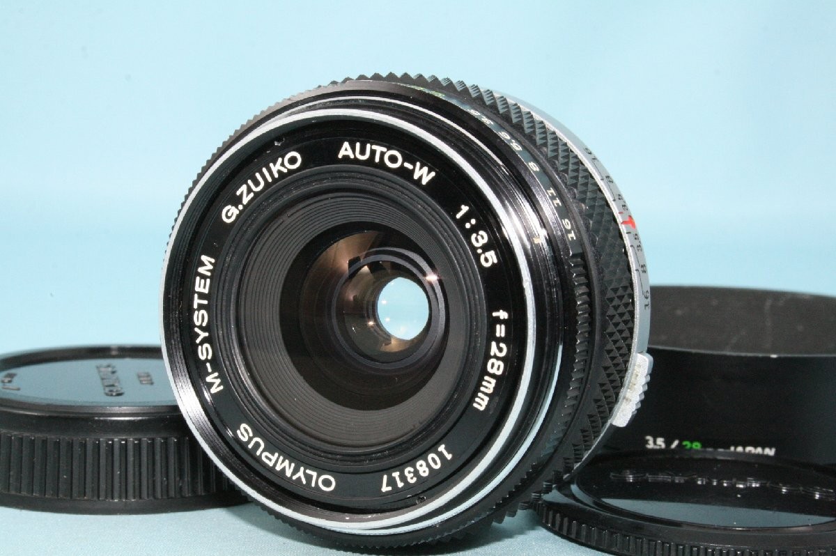 Olympus G.Zuiko 28mm F3.5 M-System Auto-W, 1st Gen, Clean