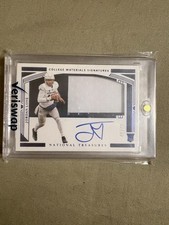 2020 Panini National Treasures Collegiate College Material Signature Jordan Love