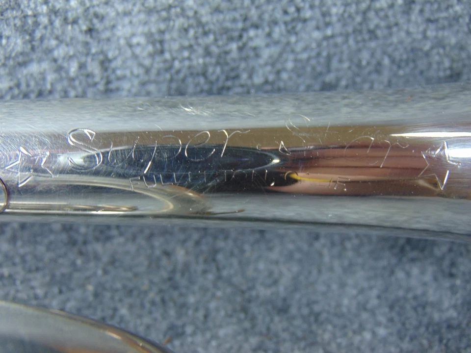 Olds Trumpet Super Start Ultra Sonic ¡LISTO PARA JUGAR! Boquilla estuche plata Foto 4 de 4