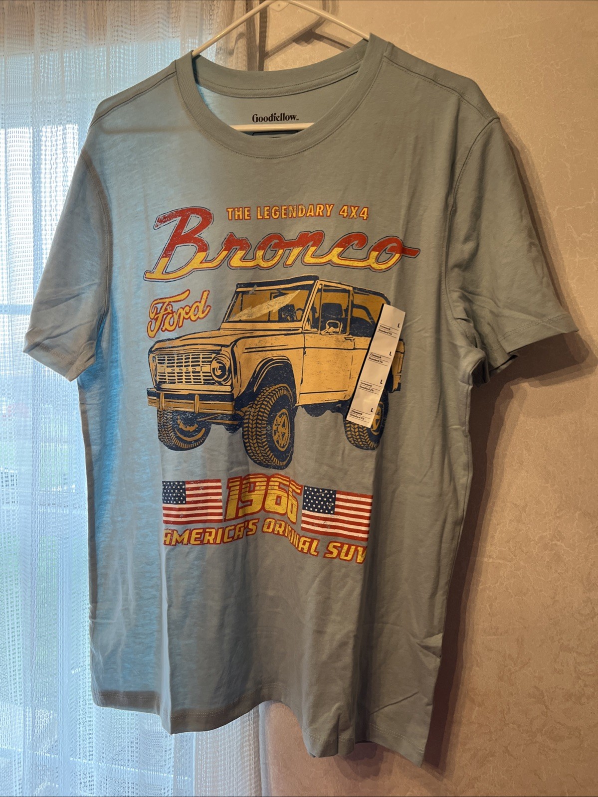 Bronco 1966 Men’s Blue Shirt