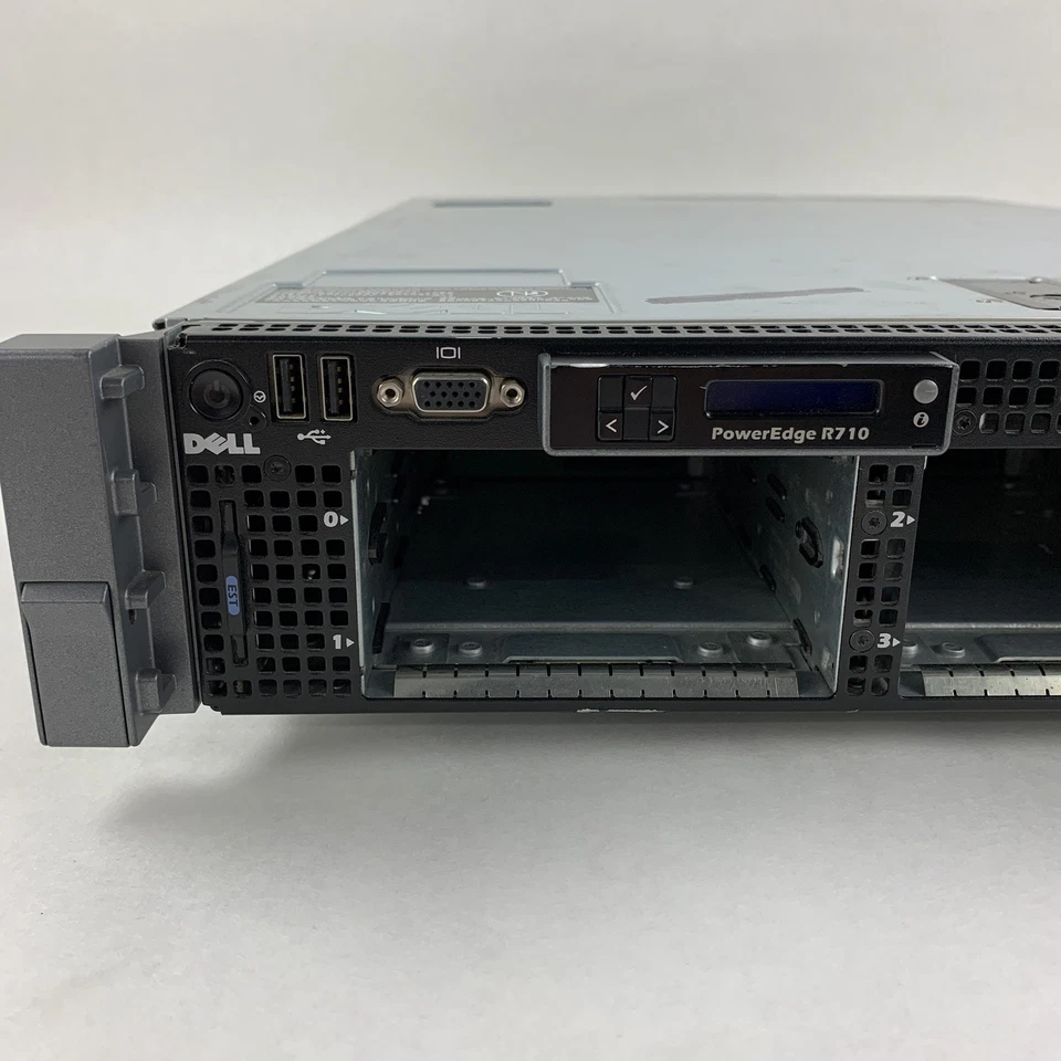 Dell PowerEdge R710 Server x2 Intel Xeon E5620 2.4 GHz 64 GB RAM No HDD No OS - Image 4 of 4