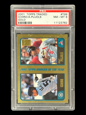2001 Topps Traded & Rookies - Albert Pujols, Ichiro Suzuki #T99