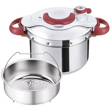 T-fal Pressure Cooker 6L IH enable 4-6 People One-Touch Open P4620769 wTrack