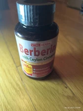 Vital Herbal Berberine with Ceylon Cinnamon - 3400 mg - 90 capsules - Exp 08/27