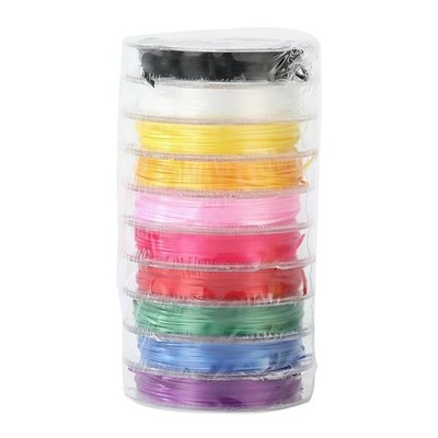 10 Colors 0.8mm Elastic Bracelet String Cord, 32.8 Ft Each Color Stretch Bead...