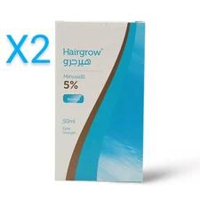 2x Hairgrow 5%, 50 ML, Prevents hair loss, Stimulates hair growth