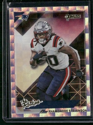 2021 Donruss #TR-RST Rhamondre Stevenson The Rookies