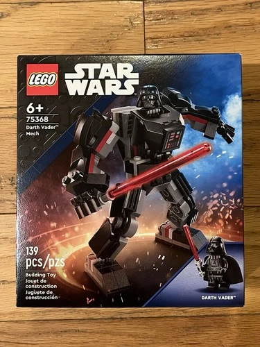 New LEGO 75368 STAR WARS Darth Vader Mech 139 Piece Brand NIB Retired Set