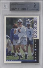 1998 Score Rookie Peyton Manning #233 BGS 9 MINT HOF 0e2