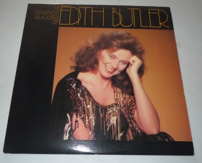 Edith Butler - 12 Grands Succes (LP Record) VG+ ~ 1986 Party ~ French ~ Import