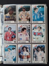 1983-87 As Ppg Indy Car World Series Five Complete Racing Card Setsbinder