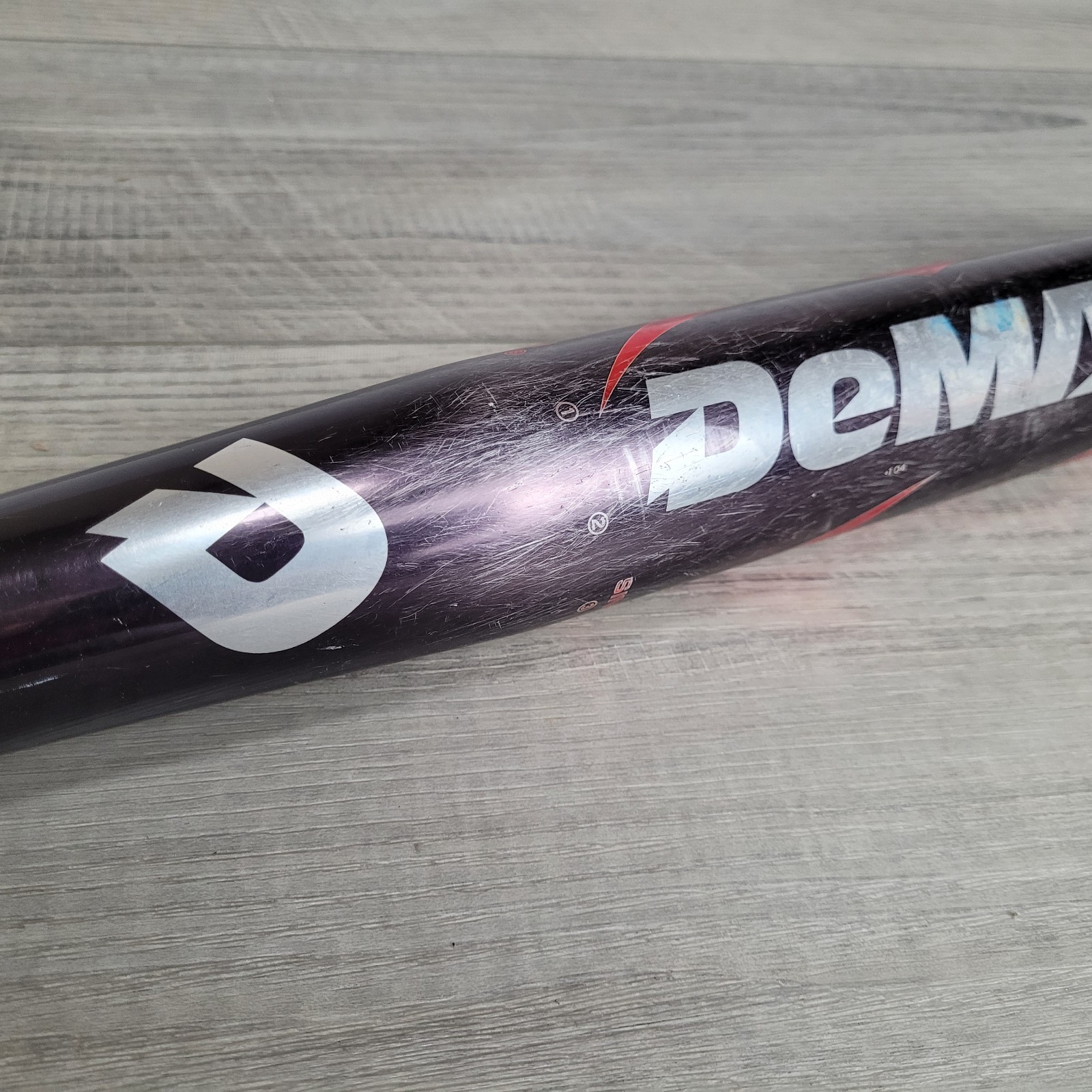 🥎DeMarini Ultimate Weapon 34/28 Softball Bat Single Wall ASA USSAA Black Red🥎