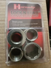 Hornady 044099 Lock-N-Load Conversion Bushing Kit Multi Caliber Steel Silver