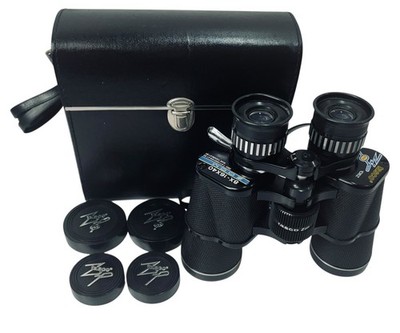 Vintage Tasco Zip 106Z 8X 16x40 Zoom Binoculars with Case Brand