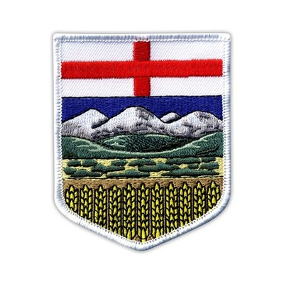Wappen Alberta Patch/Abzeichen bestickt