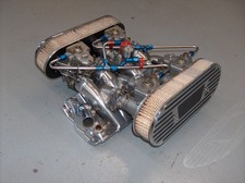Moon Cross Ram Intake Manifold Chevy Sbc W45 Dcoe Weber Carbs Vintage Racing