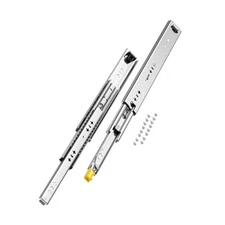 NEW Heavy Duty Drawer Slides 16inch,1 Pair Locking Drawer Slides 250lbs Load Cap