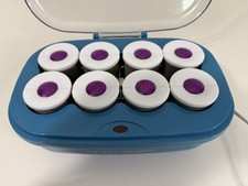 Hot Rollers Conair Big Curls Flocked Hairsetter 2" Jumbo Hair INFINITI PRO Blue