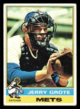 1976 Topps Jerry Grote #143 - New York Mets