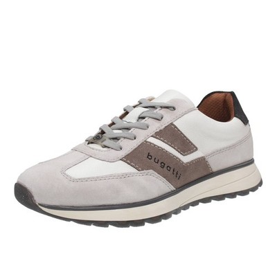 Bugatti Timon - Low Sneaker aus grauem Wildleder - Größe 43 [28,7 cm] Herrenschuhe