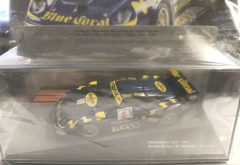 PORSCHE RACING COLLECTION numero 76 - Porsche 911 GT1 - Scala 1:43 - Immagine 2 di 4