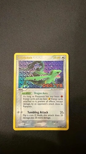 Rayquaza 22/107 Reverse Holo Rare Deoxys LP Pokemon Card