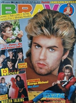 Bravo Nr. 21/1986-G. Michael/W. Houston/Ozzy/a-ha/Queen/Stephanie/S. Graf/S. Fox