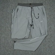 Nike Pants Mens Medium Gray Phenom Elite Dri Fit Woven Performance Running