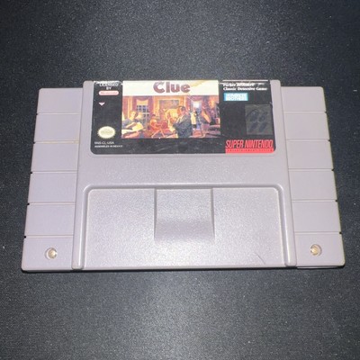 Clue (Super Nintendo Entertainment System, 1992)