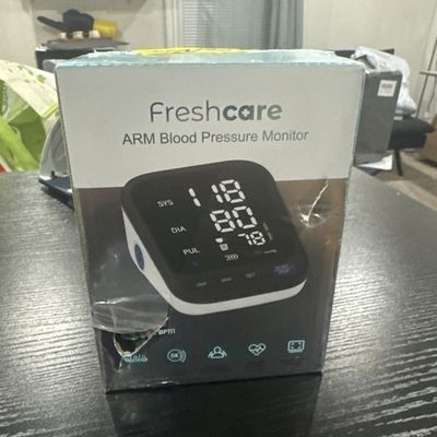 #ad Blood Pressure Machine Automatic Upper Arm Blood Pressure Monitor Box Damage $24.99