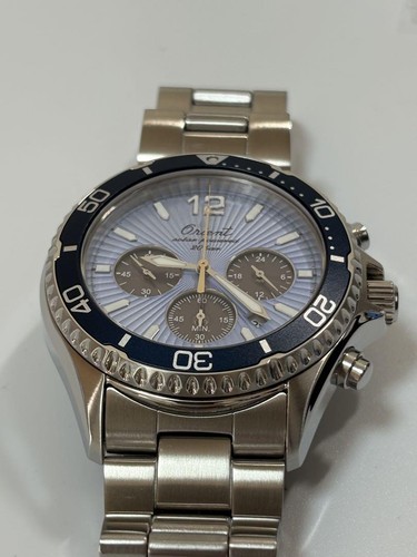 Orologio Uomo Orient Mako 75° Anniversario Modello RN-TX0210L Solare - Foto 4 di 12