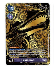 Alternate Art Leviamon Ex5-063 PB-21 Tamer's Evolution Box Rise of Digimon