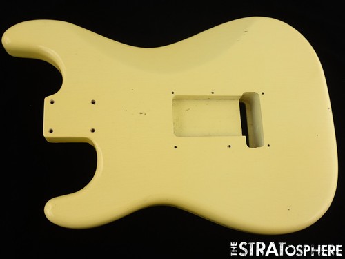 Fender USA Custom Shop 1965 Journeyman C/R Strat BODY Aged Vintage White - Picture 4 of 4