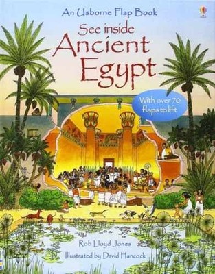 See Inside Ancient Egypt - Usborne - Hardcover, by Rob Lloyd Jones - Very Good
