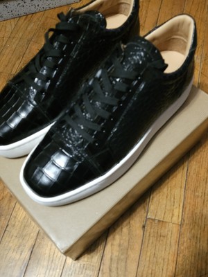Christian Louboutin Vierissima Croc Skin ! W/ Box NEVER WORN!!!