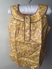 Brooks Brothers Fleece Girls Top Yellow 50 NWT