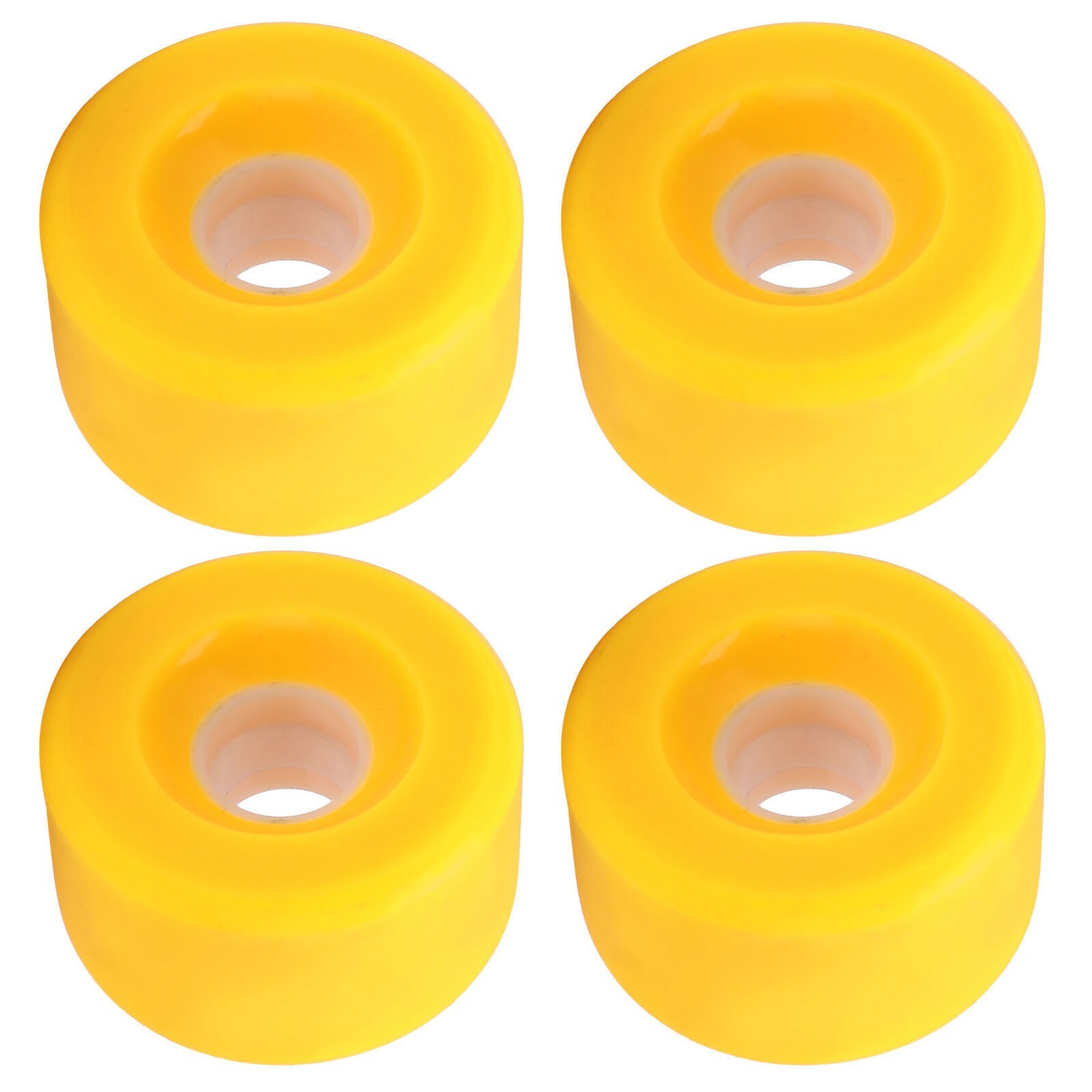 PUENTE 4pcs 70x42mm Skateboard Wheels 80A Longboard Cruiser Wheels Replacement