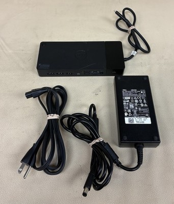 Dell WD19TBS Thunderbolt 3 USB-C DisplayPort Docking Station 180w Power Adapter