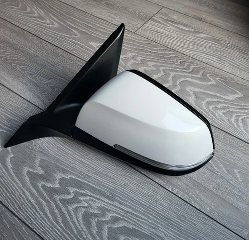 BMW F21 F22 F23 Left Heated Door Mirror N/S Alpinweiss White - 300 / 51167268575