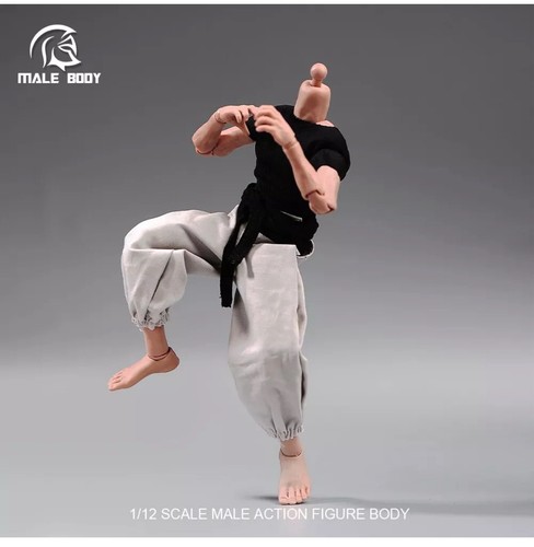Notaman NT-01 1/12 Male Strong Flexible Musclular 6'' Action Figure Body Toys - Bild 18 von 20
