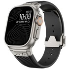 Luxury Watch Band for Apple Watch Ultra 3 2 Band 49mm 46mm 45mm 44mm, Men Rug...