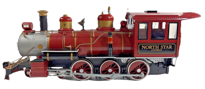 #ad Bachmann Big Hauler G Scale 4 6 0 North Star Express Steam Locomotive Untested $84.99