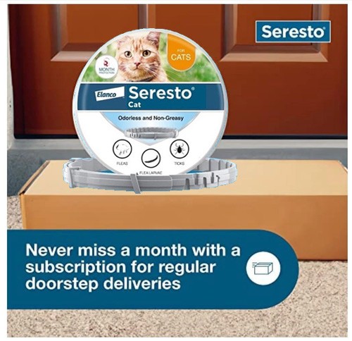 8 Month Flea & Tick Treatment Prevention Collar For CATS US Seller Shpping