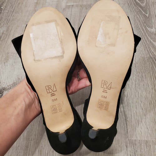 Pelle Moda Black Sandals Size 6 M - Picture 4 of 4