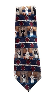 Guy Buffet Neck Tie  BON APPETIT  1988 Reyn Spooner 100% Silk Never Used!