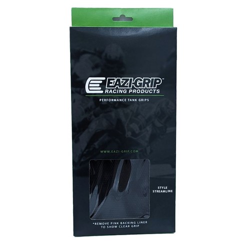 Kawasaki Ninja 1000SX 2020 > Eazi-Grip Streamline Tank Grip Traction Pads Black - Picture 8 of 12