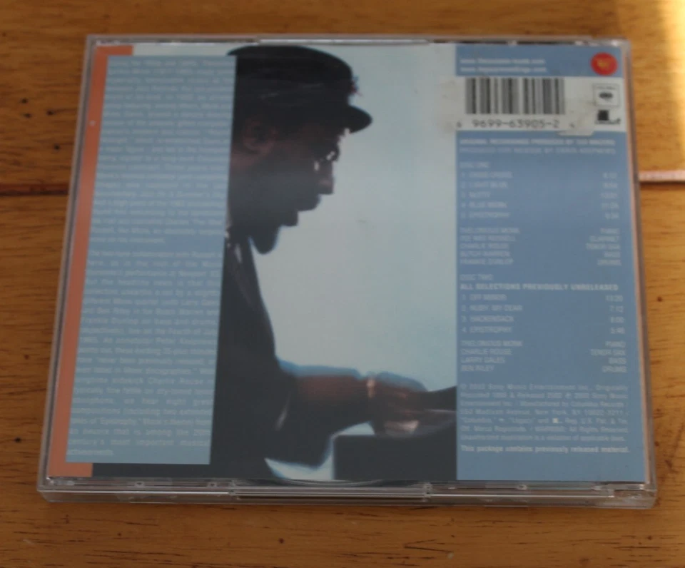 THELONIOUS MONK AT NEWPORT 1963 & 1965 (2 CD, 2002, REMASTERED) **NEAR MINT** Foto 2 de 4