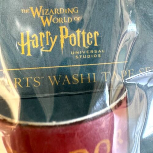 Wizarding World Of Harry Potter Hogwarts Washi Tape Set Brand New Universal Stud - Picture 2 of 5