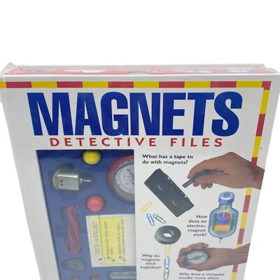 Magnets Detective Files Silver Dolphin Books Richard Walker New Sealed