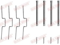 Quick Brake 109-1176 ZubehöRsatz, Scheibenbremsbelag FüR Land Rover